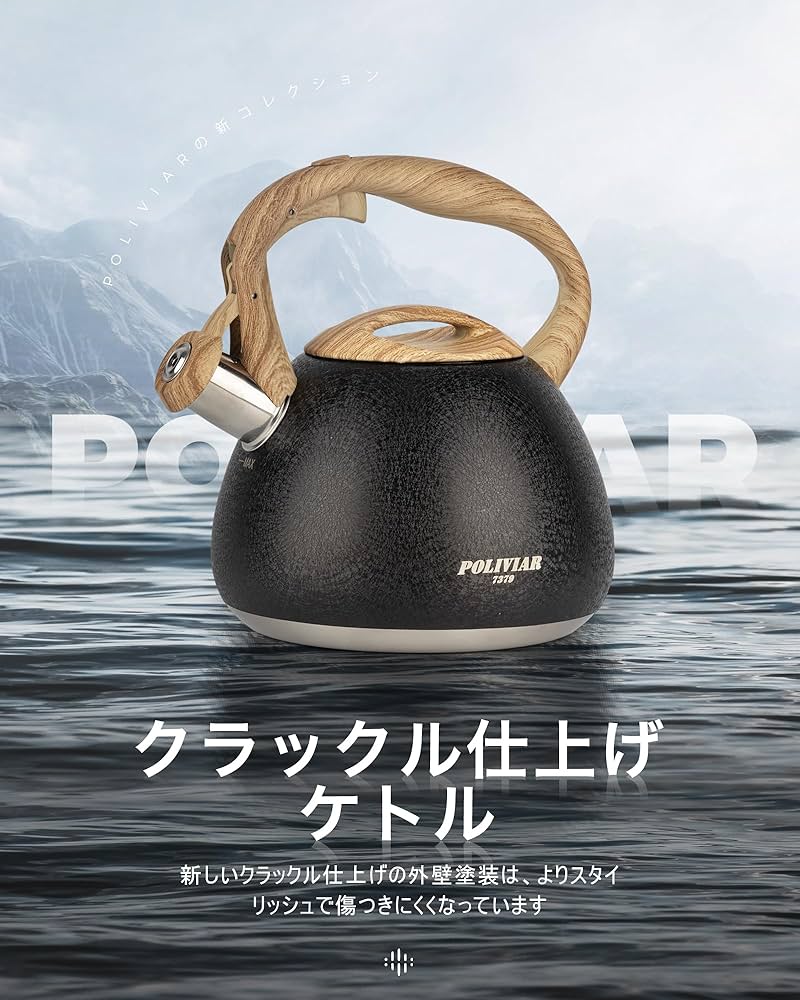 まとめ買い　専用 dyhwac 2.5lステンレス鋼のホイッスルケトルケトルプラスチック